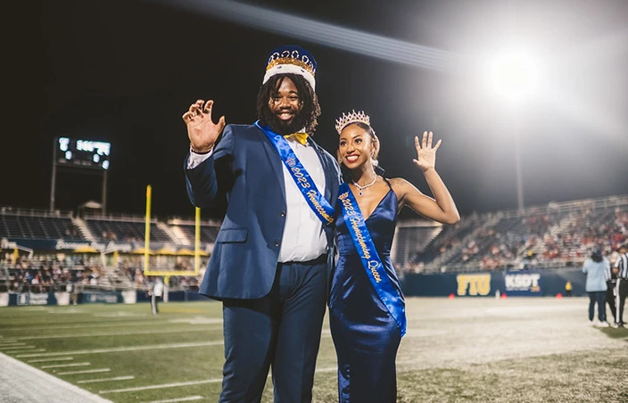 FIU Homecoming King and Queen